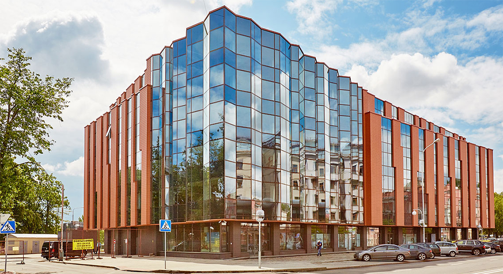 Офисное здание с торговыми помещениями в г. Минске